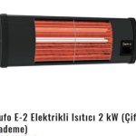 İnfrared Isıtıcı 2kw Çift Kademe