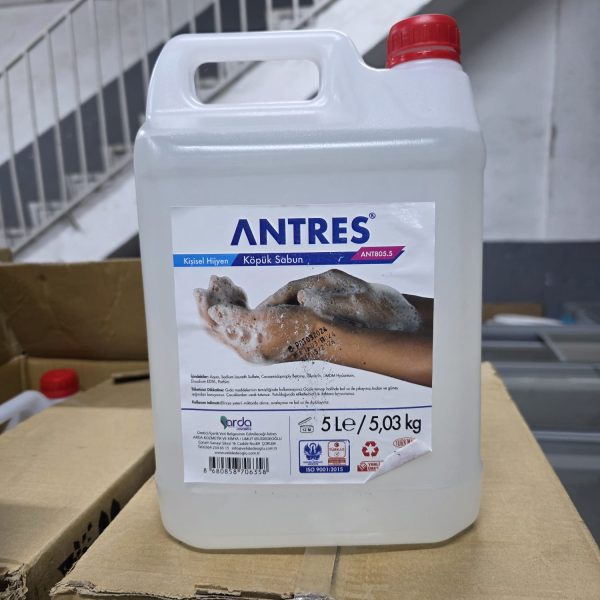 Antres Marka Köpük Deterjan 1 Bidon