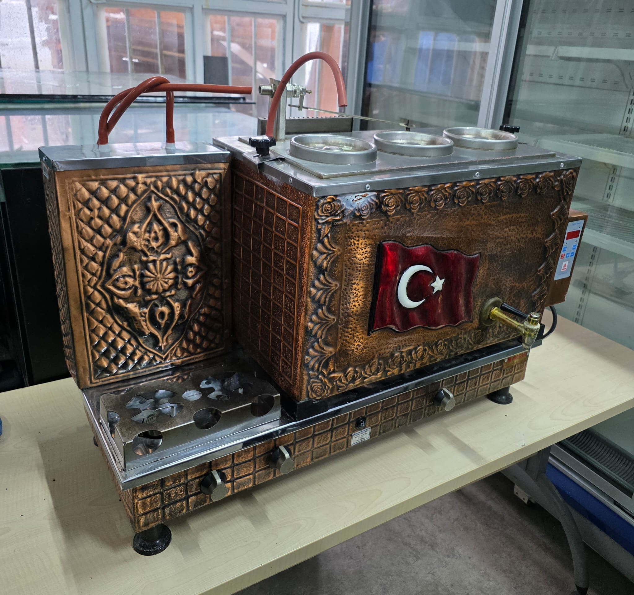 Çay Kazanı 3 Demlikli (2) Çay Kazanı 3 Demlikli - Görsel 1