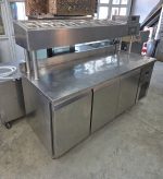 Pizza ve Salata Hazırlık Dolabı 178x70x85 cm