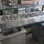 Salatabar Setüstü  180x33x43 cm